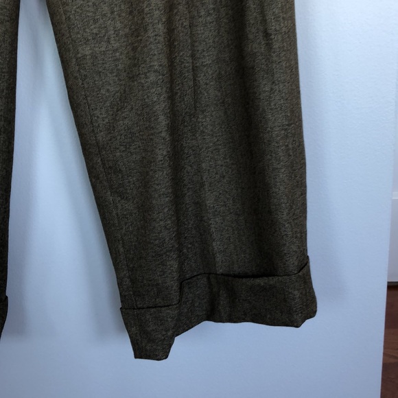 Ann Taylor Loft Tweed Wide Leg Trousers - Picture 3 of 9